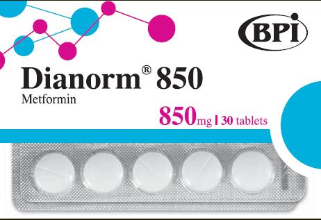 Dianorm 850mg²